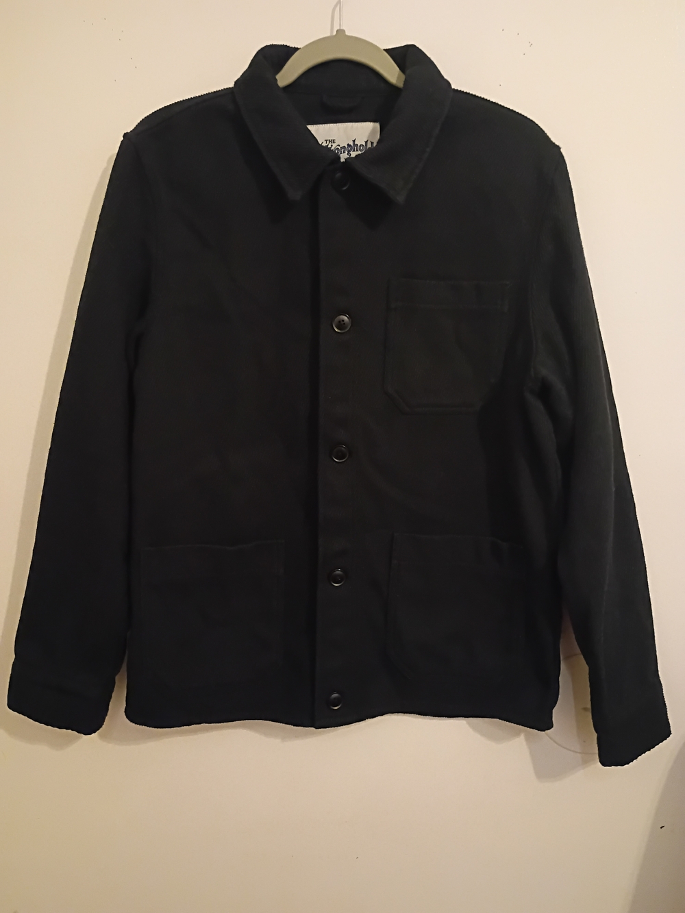The Stronghold Men's Navy Blue Lightweight Shirt Jacket -‎ Sz S